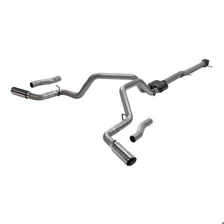 Flowmaster 20C SILVERADO 2500HD/3500HD 6.6L GAS V8 OUTLAW CATBACK EXHAUST SYS DUAL REA 818112